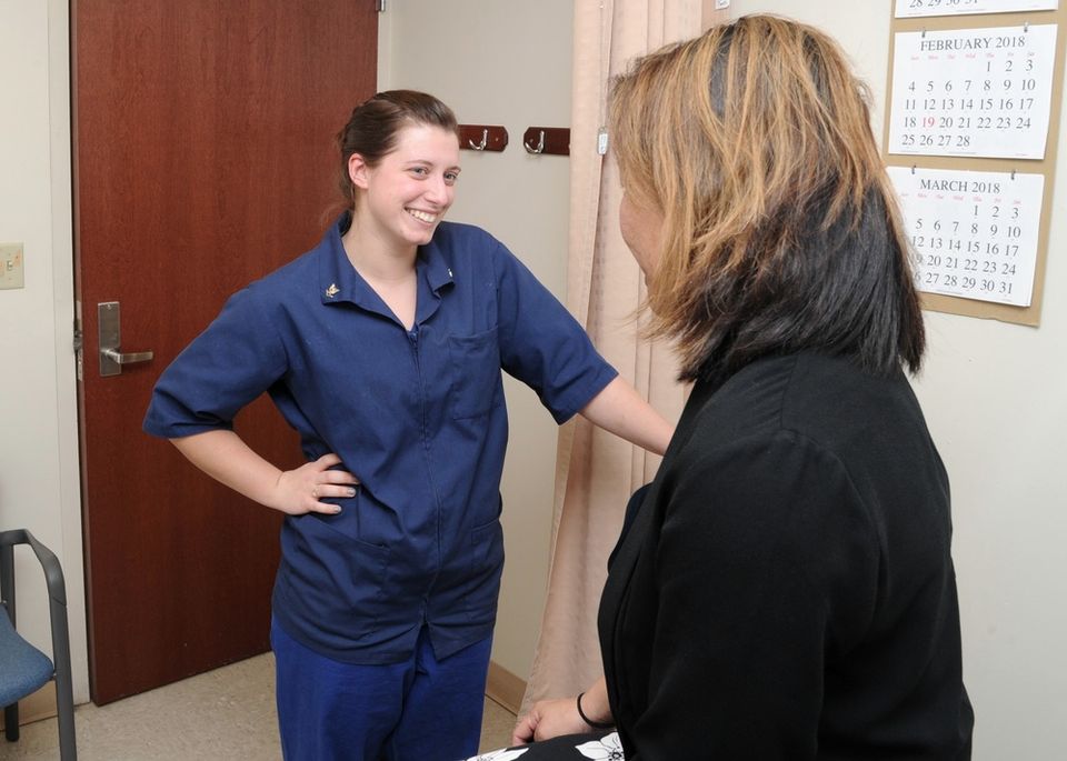 Clinic staff at Naval Hospital Pensacola